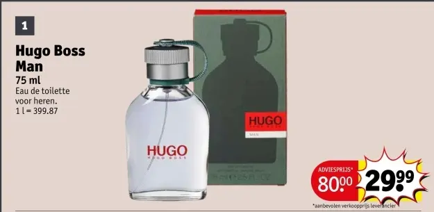 Promotie: Hugo Boss Man