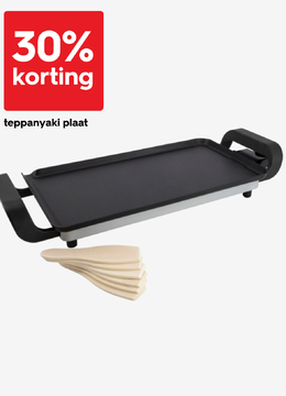 Aanbieding: teppanyaki plaat