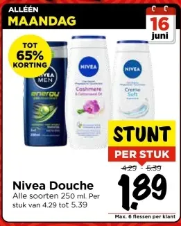 Aanbieding: Nivea Douche