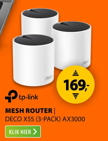 Aanbieding: TP-Link Deco X55 3-pack