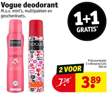 Aanbieding: Vogue deodorant
