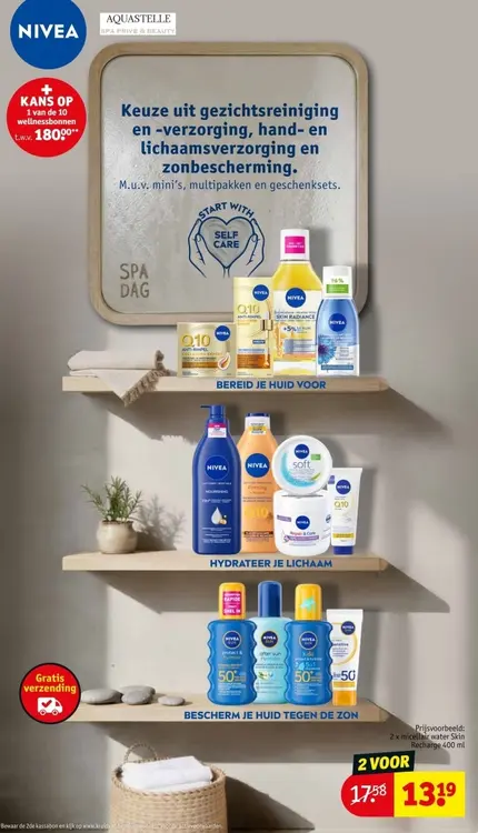 Promotie: micellair water Skin Recharge