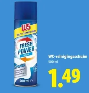 Aanbieding: WC-reinigingsschuim