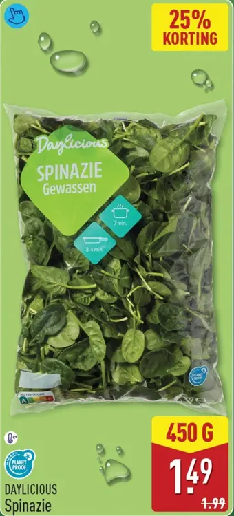 Aanbieding: Spinazie