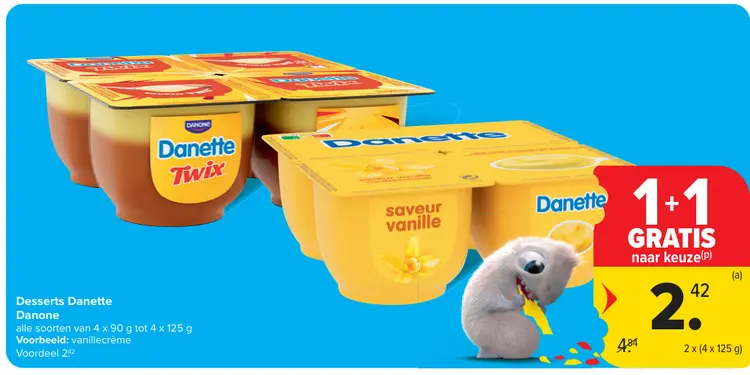 Promotie: Desserts Danette