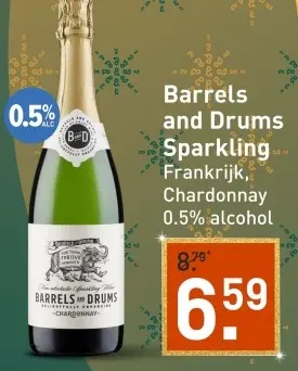 Aanbieding: Barrels and Drums Sparkling