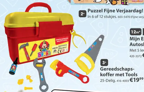 Aanbieding: Gereedschapskoffer met Tools