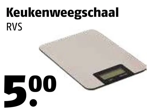 Aanbieding: Keukenweegschaal
