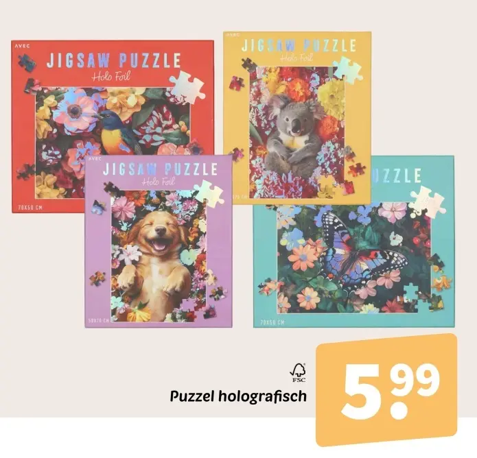 Aanbieding: Puzzel holografisch