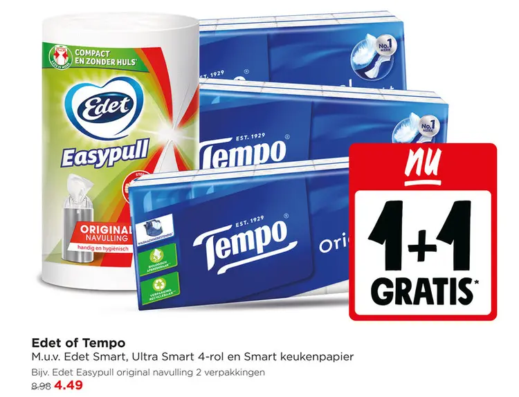 Aanbieding: Edet of Tempo