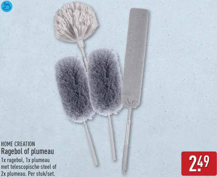 Aanbieding: Ragebol of plumeau