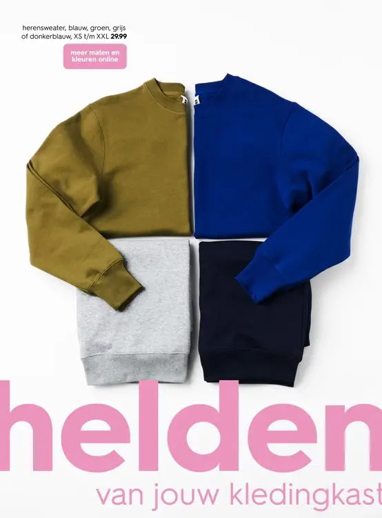 Aanbieding: herensweater