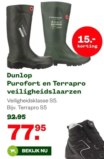Aanbieding: Purofort en Terrapro veiligheidslaarzen