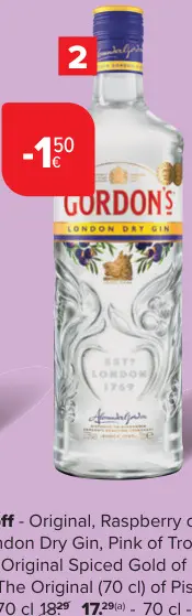 Promotie: Gin London Dry