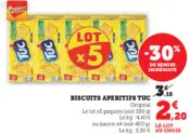 Aanbieding: BISCUITS APERITIES TUC Original