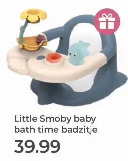 Aanbieding: Little Smoby baby bath time badzitje