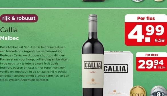 Aanbieding: Callia Malbec