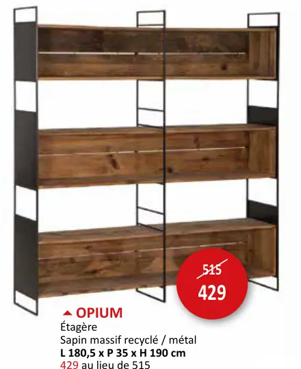 Offre: Étagère