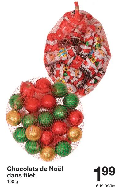 Offre: Chocolats de Noël