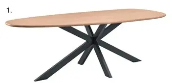 Aanbieding: Eettafel Tento