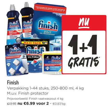 Promotie: Finish