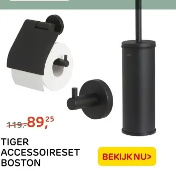 Aanbieding: TIGER ACCESSOIRESET BOSTON
