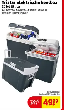 Aanbieding: Tristar elektrische koelbox