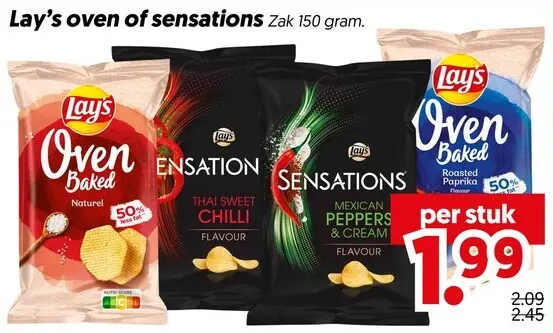 Aanbieding: Lay's oven of sensations