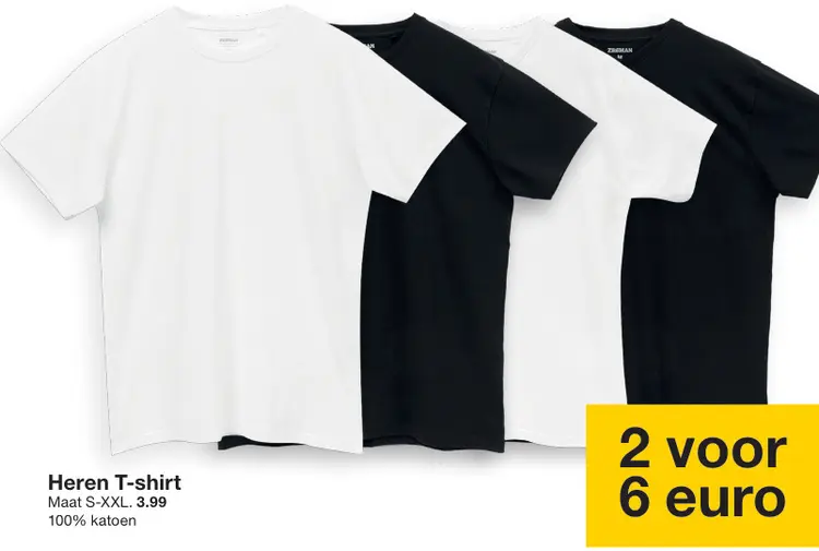 Aanbieding: Heren T-shirt
