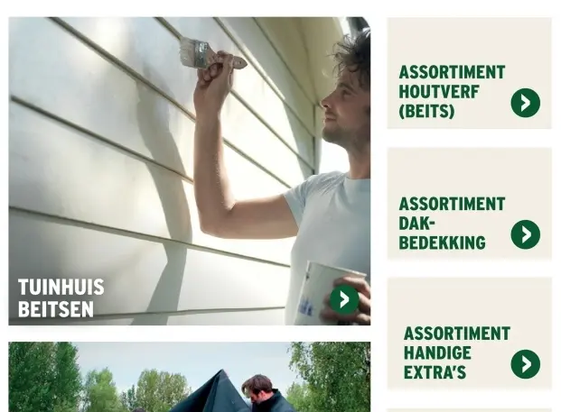 Aanbieding: Tuinhuis beitsen