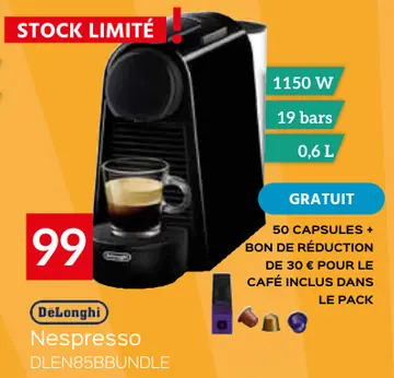 Offre: Nespresso
