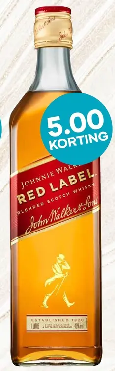 Aanbieding: Johnnie Walker Red Label