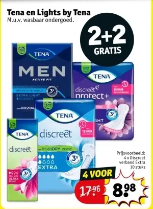 Promotie: Tena en Lights by Tena