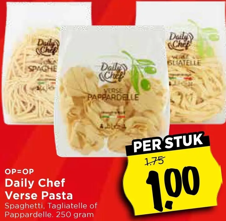 Aanbieding: Verse Pasta