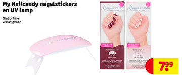 Aanbieding: My Nailcandy nagelstickers en UV lamp