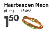 Promotie: Haarbanden Neon