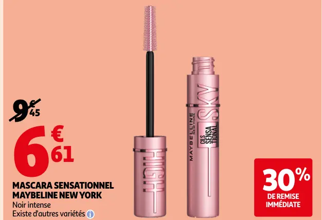 Promotie: Mascara sensationnel