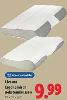 Aanbieding: Ergonomisch neksteunkussen
