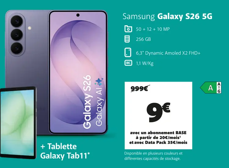 Offre: Galaxy S26 5G