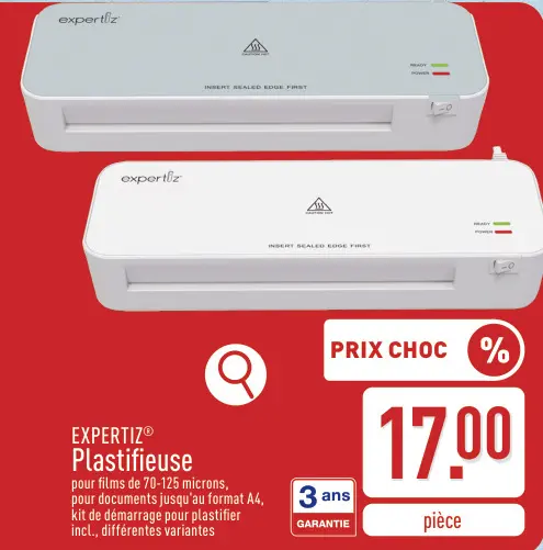 Offre: Plastifieuse