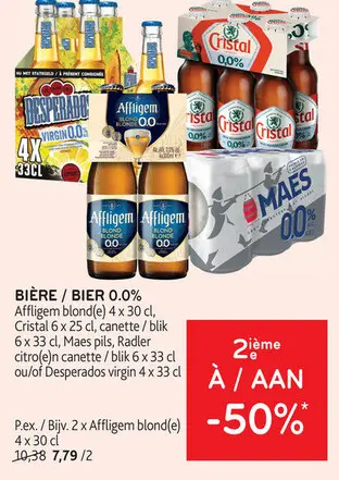 Offre: Bière / bier 0.0%