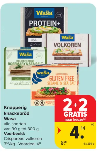 Promotie: Knapperig knäckebröd