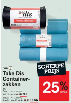 Aanbieding: Take Dis Containerzakken