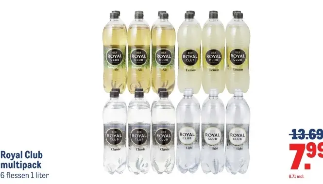 Aanbieding: Royal Club multipack