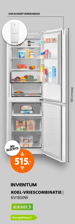 Aanbieding: Inventum KV1850W Wit