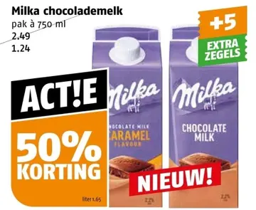 Aanbieding: Milka chocolademelk