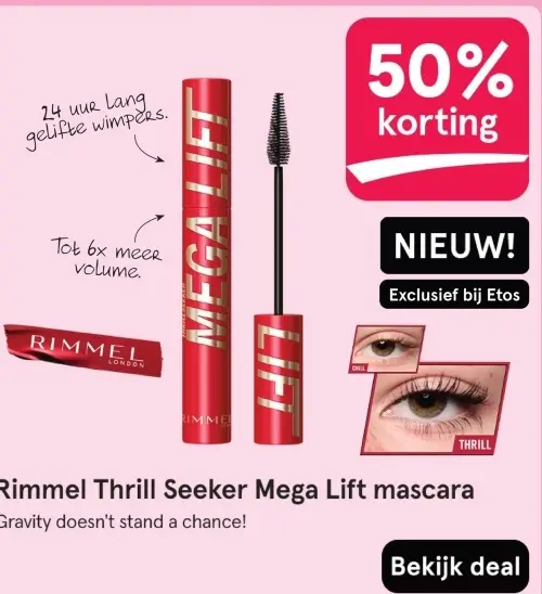 Aanbieding: Thrill Seeker Mega Lift mascara