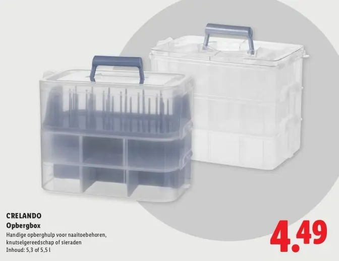 Aanbieding: Opbergbox