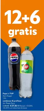 Aanbieding: Pepsi of 7UP