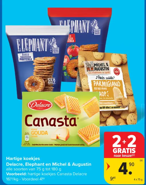 Promotie: Hartige koekjes